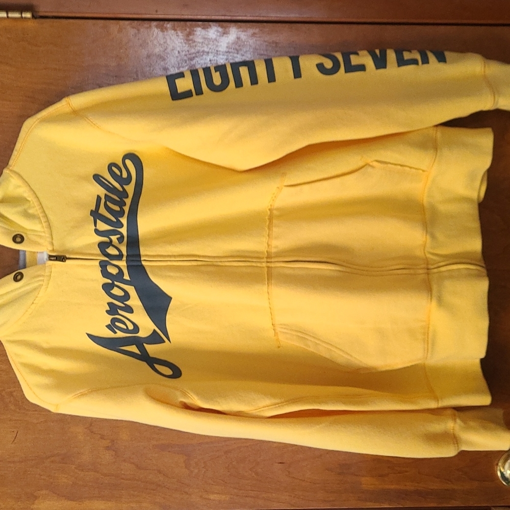 Aeropostale jacket men's xl hoodie full zipper sweatshirt